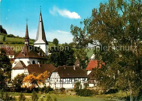 AK / Ansichtskarte Eslohe_Sauerland Kirche Eslohe_Sauerland