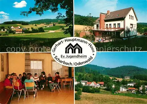 AK / Ansichtskarte Scharbach Gerhart Hauptmann Aufenthaltsraum Haus Panorama Scharbach