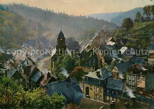 AK / Ansichtskarte Monschau im Morgengrauen Monschau