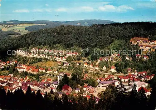 AK / Ansichtskarte Triberg_Schwarzwald Fliegeraufnahme Triberg Schwarzwald