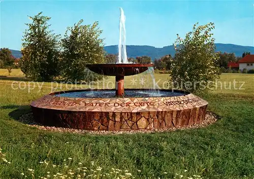 AK / Ansichtskarte Eberstadt_Darmstadt Vater Brunnen Land Kanaan Eberstadt_Darmstadt