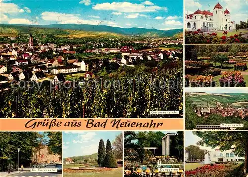 AK / Ansichtskarte Bad_Neuenahr Ahrweiler Panorama Casino Ortsansicht Kurviertel Park Kurgarten Bad_Neuenahr Ahrweiler