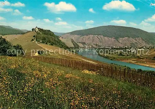 AK / Ansichtskarte Alf_Bullay_Mosel mit Marienburg Alf_Bullay_Mosel