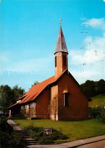AK / Ansichtskarte Obertal_Baiersbronn Ev Kirche Obertal Baiersbronn