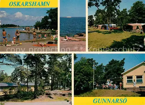AK / Ansichtskarte Oskarshamn Gunnarsobadet Oskarshamn