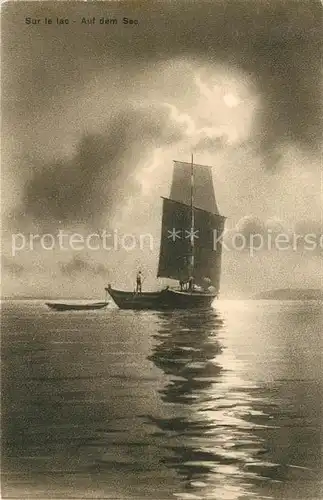 AK / Ansichtskarte Segelboote  Segelboote