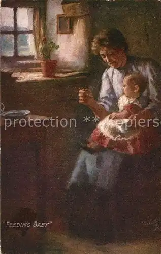 AK / Ansichtskarte Verlag_Tucks_Oilette_Nr. 9479 Feeding Baby H. J. Dobson  Verlag_Tucks_Oilette_Nr.
