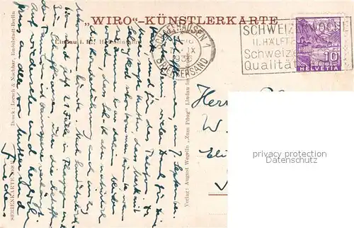 AK / Ansichtskarte Verlag_WIRO_Wiedemann_Nr. 2368 Lindau Bodensee Hafeneinfahrt  Verlag_WIRO_Wiedemann_Nr.