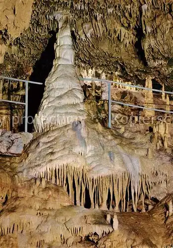 AK / Ansichtskarte Pottenstein_Oberfranken Teufelshoehle Tropfsteinhoehle Riesensaal Pottenstein_Oberfranken