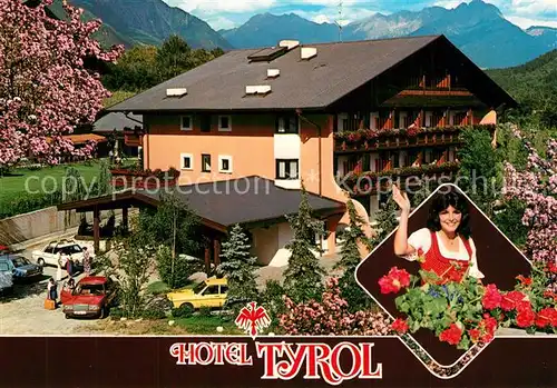 AK / Ansichtskarte Rabland Komforthotel Tyrol Baumbluete Dolomiten Rabland