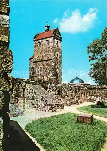 AK / Ansichtskarte Stolpen Burg Seigerturm Stolpen