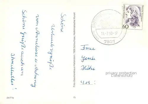 AK / Ansichtskarte Schluchsee Panorama Schluchsee