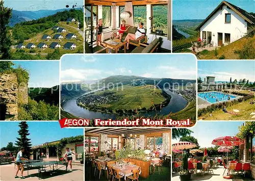 AK / Ansichtskarte Kroev_Mosel AEGON Feriendorf Mont Royal Details Kroev_Mosel
