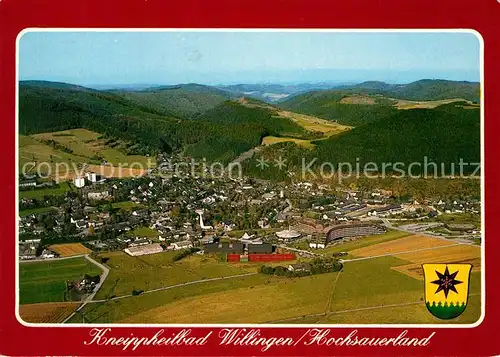 AK / Ansichtskarte Willingen_Sauerland Fliegeraufnahme Willingen_Sauerland