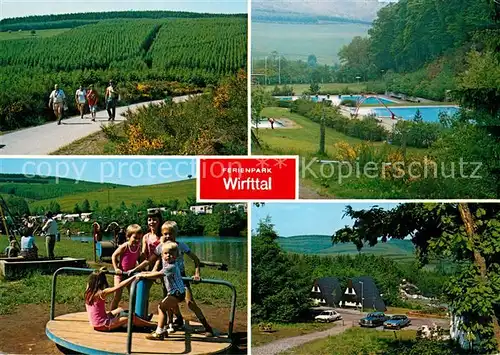 AK / Ansichtskarte Stadtkyll Ferienpark Wirfttal Schwimmbad Spielplatz Stadtkyll
