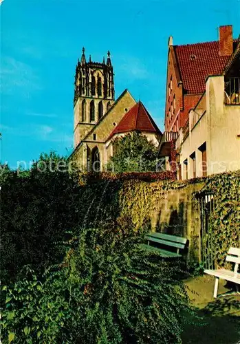 AK / Ansichtskarte Muenster_Westfalen ueberwasserkirche Muenster_Westfalen