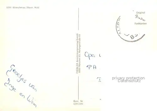 AK / Ansichtskarte Altreichenau Panorama Altreichenau