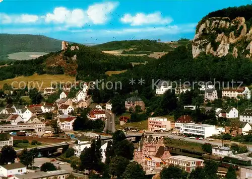 AK / Ansichtskarte Gerolstein Teilansicht mit Auberg und Munterley Gerolstein