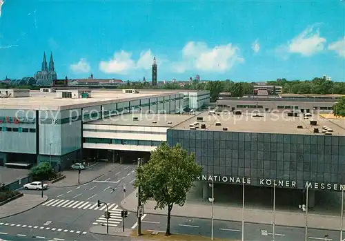 AK / Ansichtskarte Koeln_Rhein Internationale Koelner Messehallen Koeln_Rhein