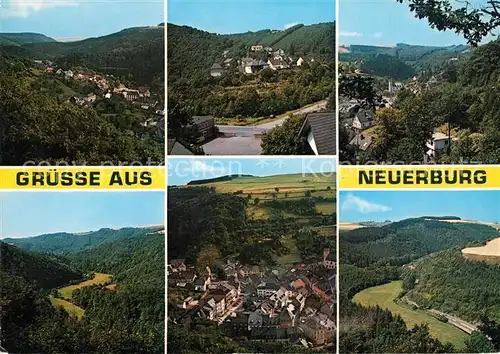 AK / Ansichtskarte Neuerburg_Eifel Teilansichten Neuerburg Eifel