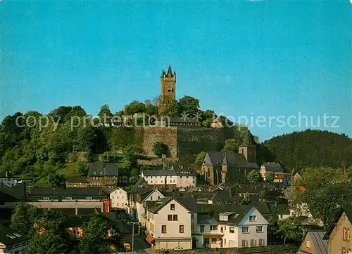 AK / Ansichtskarte Dillenburg Blick zum Schlossberg Dillenburg