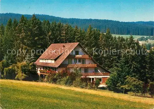 AK / Ansichtskarte Holzschlag_Bonndorf Pension Waldheim Holzschlag_Bonndorf