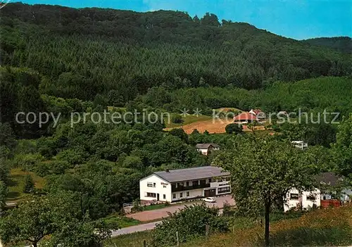 AK / Ansichtskarte Bollendorf_Suedeifel Hotel Pension Am Wehr Bollendorf_Suedeifel