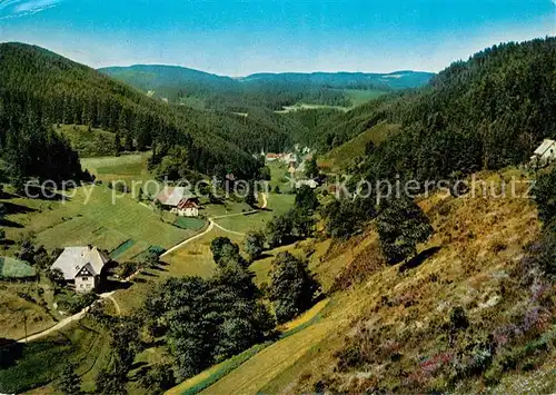 AK / Ansichtskarte Nussbach_Schwarzwald Blick ins Nussbachtal Nussbach Schwarzwald