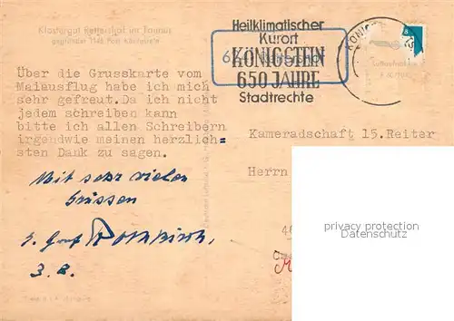 AK / Ansichtskarte Rettershof Kloster Rettershof