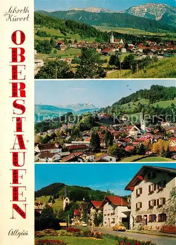 AK / Ansichtskarte Oberstaufen Panoramen Oberstaufen