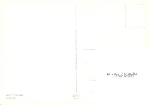 AK / Ansichtskarte Bad_Wildungen Fuerstenhof Bad_Wildungen