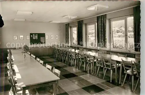 AK / Ansichtskarte Steinbach_Donnersberg Jugendherberge Tagesraum Schulraum Steinbach Donnersberg