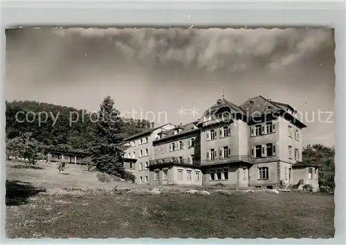 AK / Ansichtskarte Dannenfels Heilstaette der BASF am Donnersberg Dannenfels