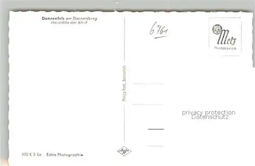 AK / Ansichtskarte Dannenfels Heilstaette der BASF am Donnersberg Dannenfels