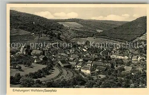 AK / Ansichtskarte Wolfstein_Pfalz Panorama Erholungsort Nordpfaelzer Bergland Wolfstein_Pfalz