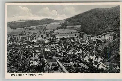 AK / Ansichtskarte Wolfstein_Pfalz Panorama Erholungsort Nordpfaelzer Bergland Wolfstein_Pfalz