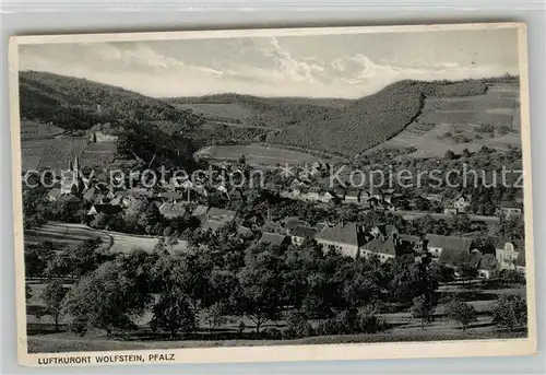 AK / Ansichtskarte Wolfstein_Pfalz Panorama Luftkurort Nordpfaelzer Bergland Wolfstein_Pfalz