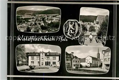 AK / Ansichtskarte Waldfischbach Burgalben Stadtpanoama Motive in der Innenstadt Bromsilber Waldfischbach Burgalben