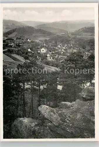AK / Ansichtskarte Waldfischbach Burgalben Panorama Waldfischbach Burgalben