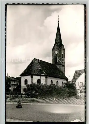 AK / Ansichtskarte Hochspeyer Kirche Hochspeyer