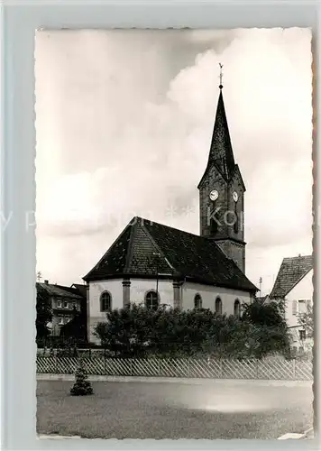 AK / Ansichtskarte Hochspeyer Kirche Hochspeyer