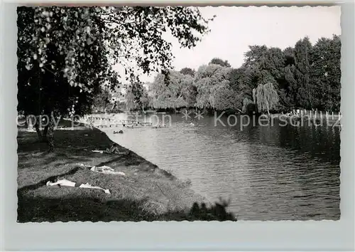 AK / Ansichtskarte Hochspeyer Partie am Fluss Hochspeyer
