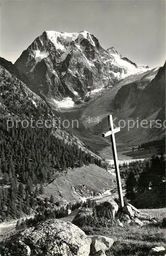 AK / Ansichtskarte Arolla_VS Mont Collon Arolla_VS