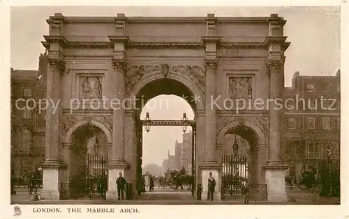 AK / Ansichtskarte London The Marble Arch London