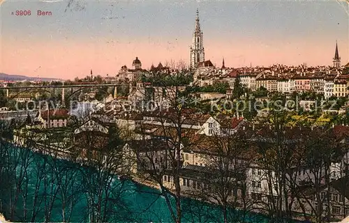 AK / Ansichtskarte Bern_BE Brueckenpartie Bern_BE