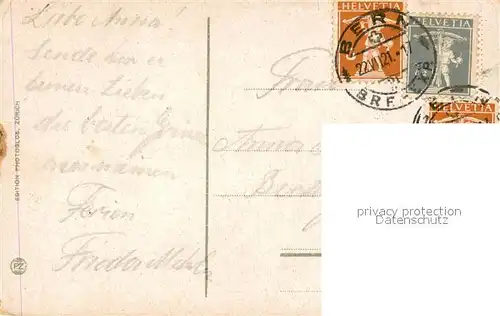 AK / Ansichtskarte Bern_BE Brueckenpartie Bern_BE