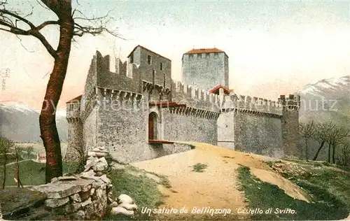AK / Ansichtskarte Bellinzona Castello di Svitto Bellinzona