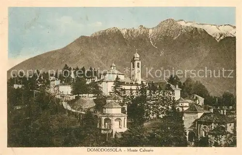 AK / Ansichtskarte Domodossola Monte Calvario Domodossola