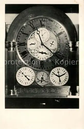 AK / Ansichtskarte Uhren Kunstuhr Fachschule Feinmechanik Uhrentechnik Glashuette  Uhren