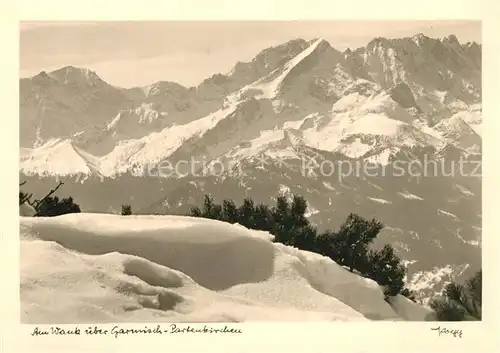 AK / Ansichtskarte Foto_Popp_Nr. Wank Garmisch Partenkirchen  Foto_Popp_Nr.